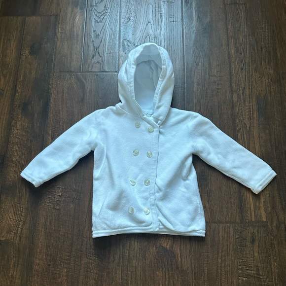 Kissy Kissy Other - Kissy Kissy White Hooded Jacket 18-24 Months
